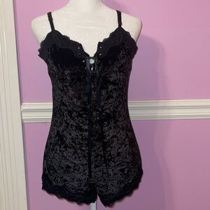 Widow dolls kill velvet romper goth gothic whimsygoth whimsigoth vampire Dracula